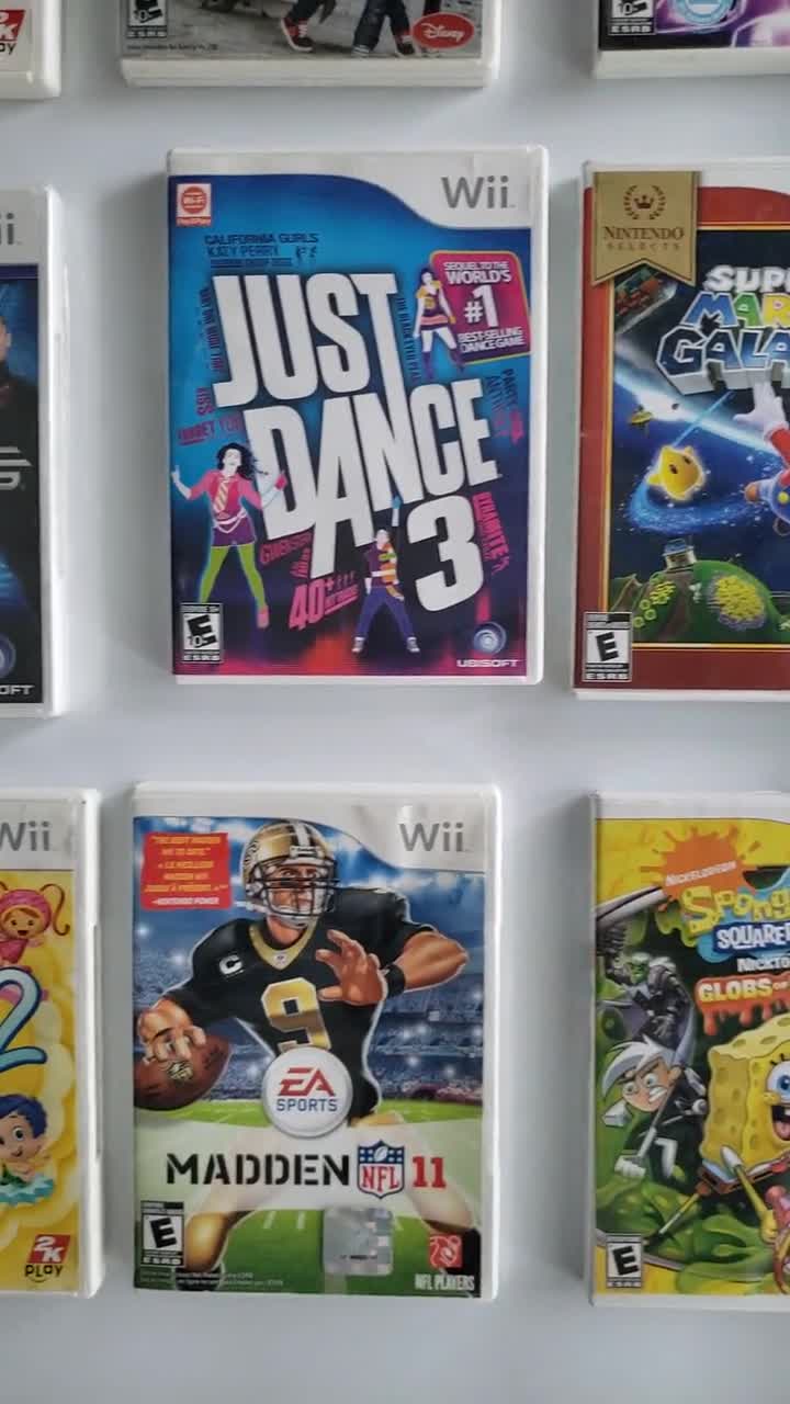Authentic Nintendo Wii Games - Etsy